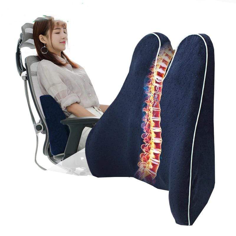 Cojín de apoyo lumbar ergonómico