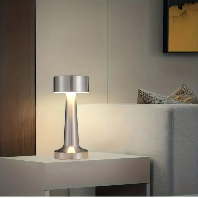 Lampe de table rétro élégante à éclairage LED