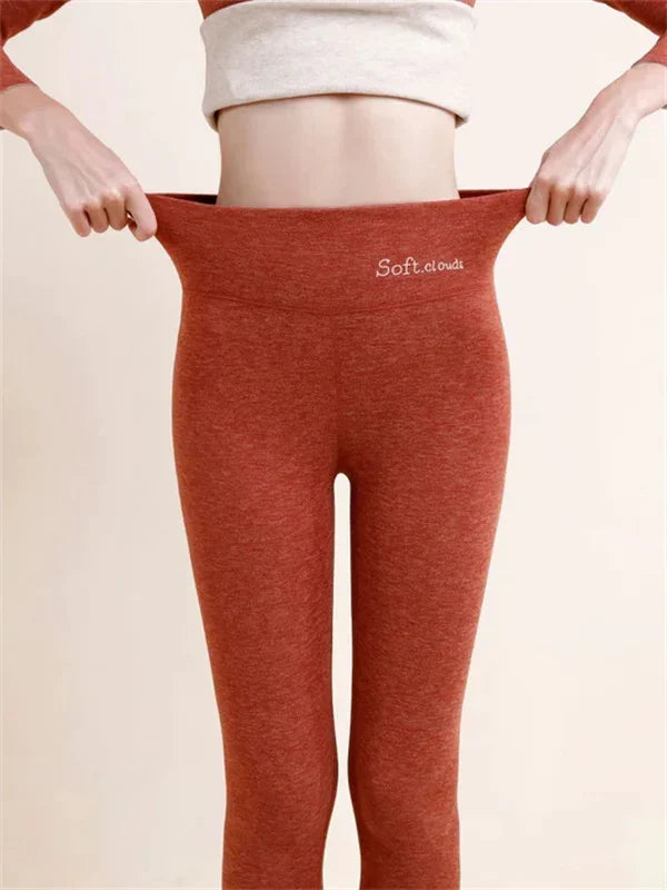 Legging thermique en polaire confortable et chaud