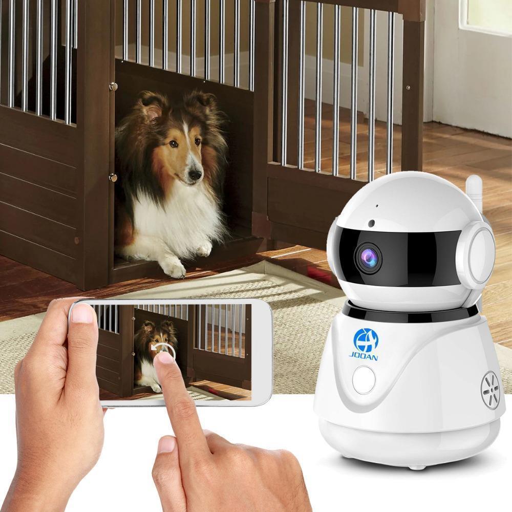 Caméra de surveillance sans fil 1080p pour animaux de compagnie