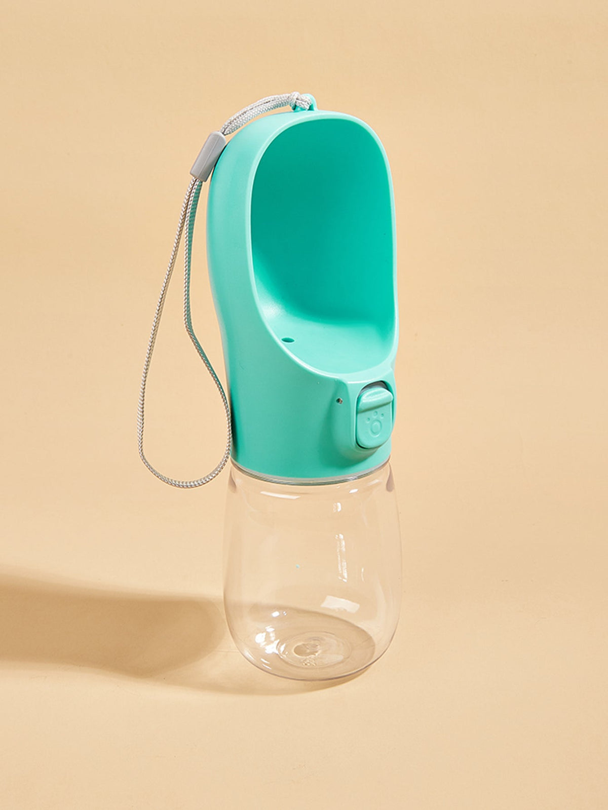 Bouteille d'eau portable pour chien avec distributeur intégré