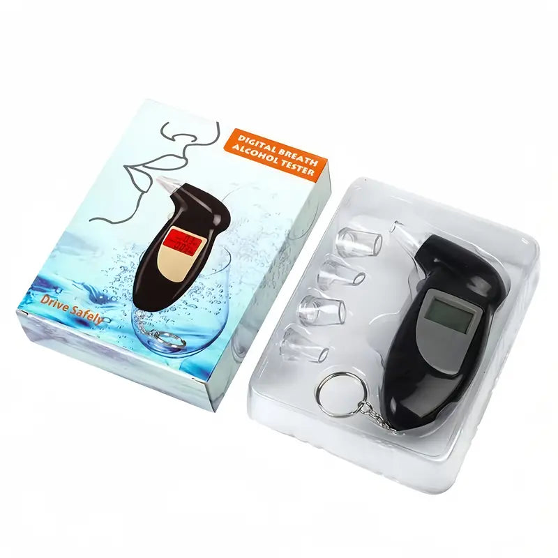 AlcoSense™ – Alcoholímetro digital electrónico portátil preciso y rápido