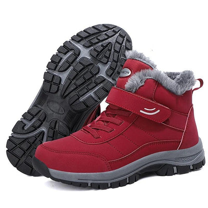 Bottes de neige légères à fourrure synthétique