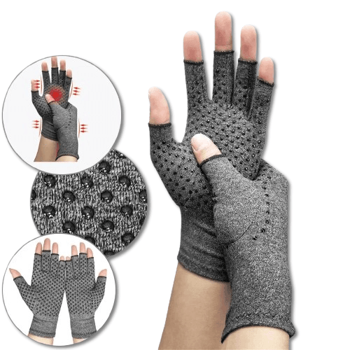 Gants de compression en tissu élastique respirant