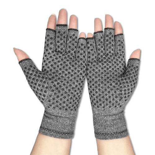 Gants de compression en tissu élastique respirant
