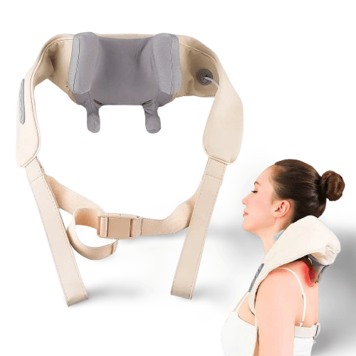Elegante Masajeador Cervical Portátil