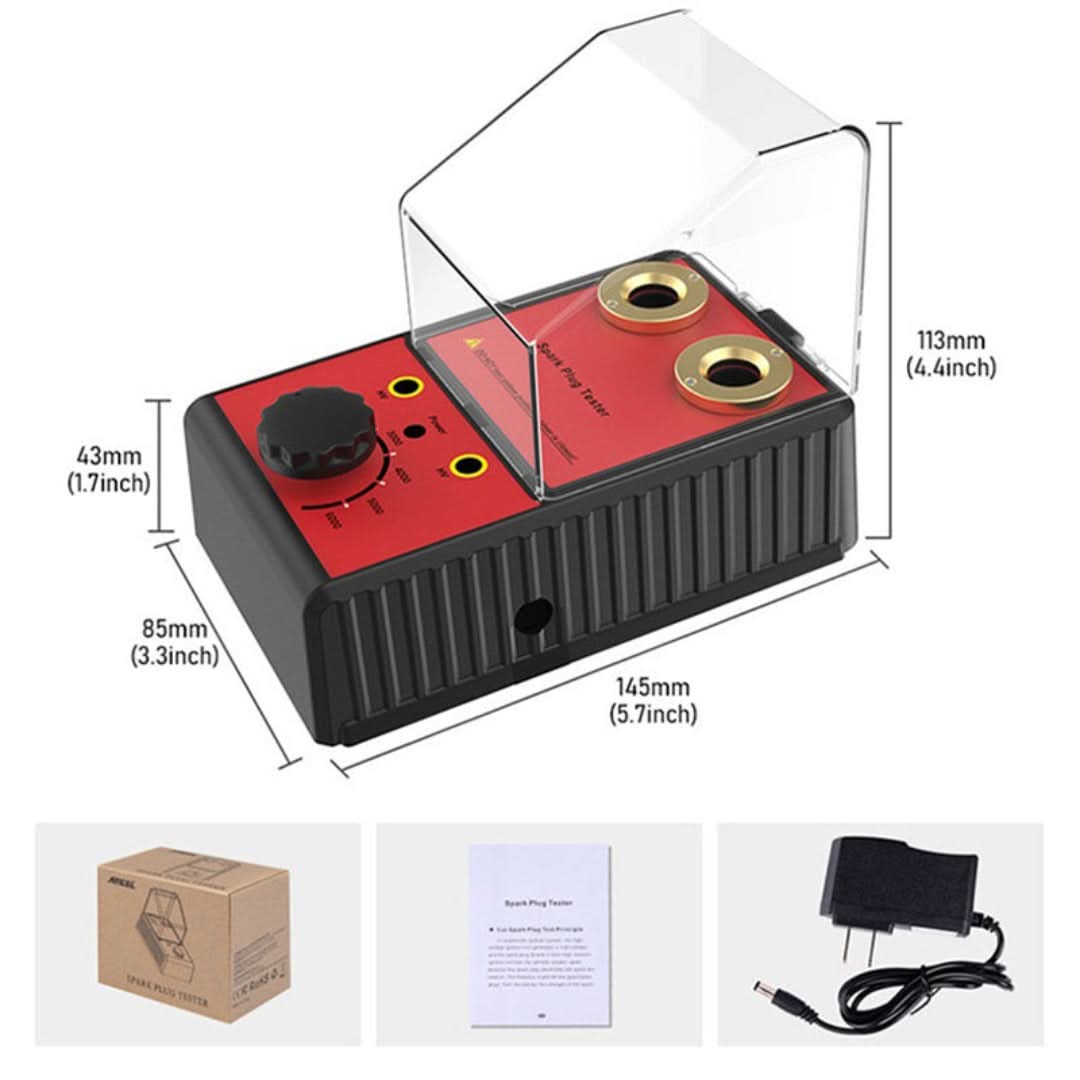 Testeur de bougies d'allumage électrique portable