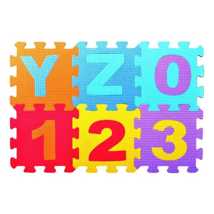 Tapis de jeu en mousse antidérapant pour bébé