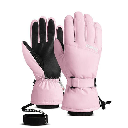 Guantes cálidos e impermeables para el invierno